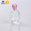 100ml glass bottle for perfume with pink surlyn cap